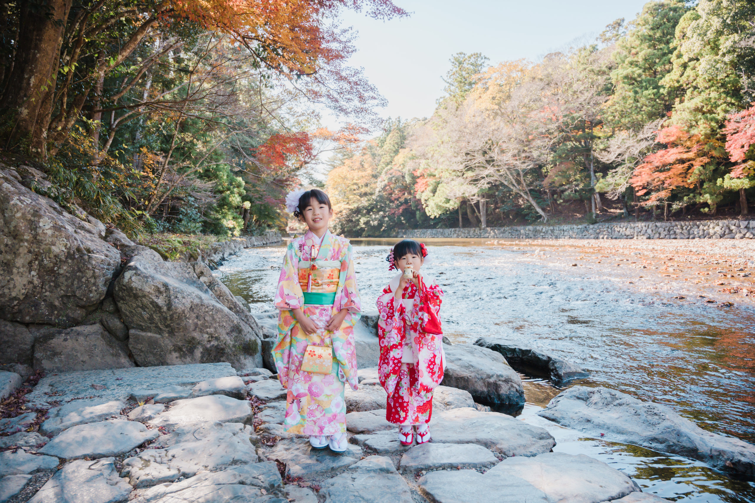 伊勢神宮で七五三